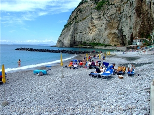 A Sorrento Beach, Italy