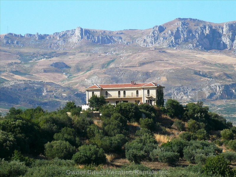 Villa on the hill of San Calogero overlooking Sciacca, ID#58520