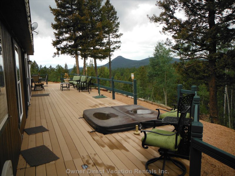 Great views from the large wrap around deck, ID#203882