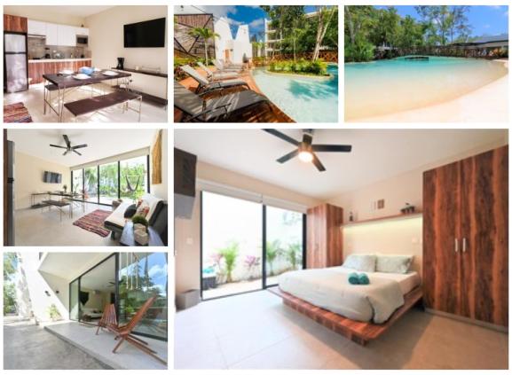  vacation rentals mexico quintana roo tulum calle  por calle  poniente mz   