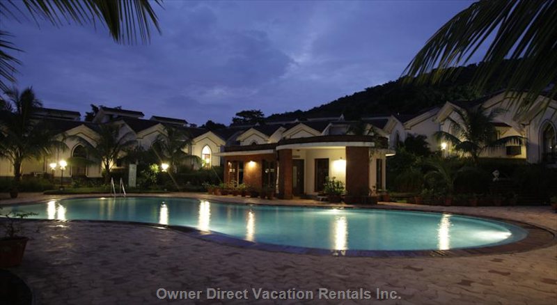  vacation rentals india goa saligao riviera foothills apt calangute anjuna road near club cabana 