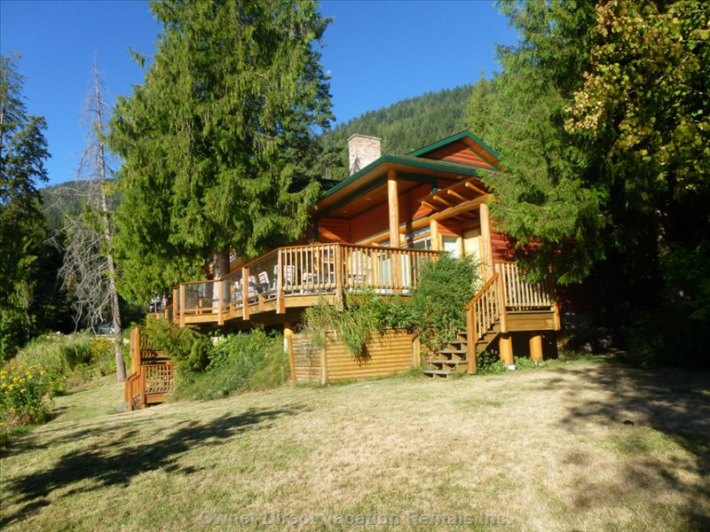  vacation rentals canada british columbia crescent bay  hwy a north nelson 