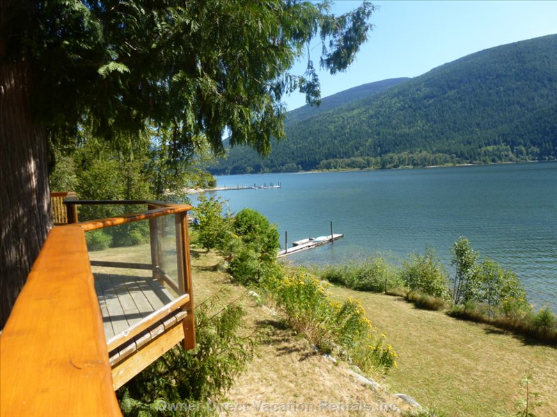  vacation rentals canada british columbia crescent bay  hwy a north nelson 