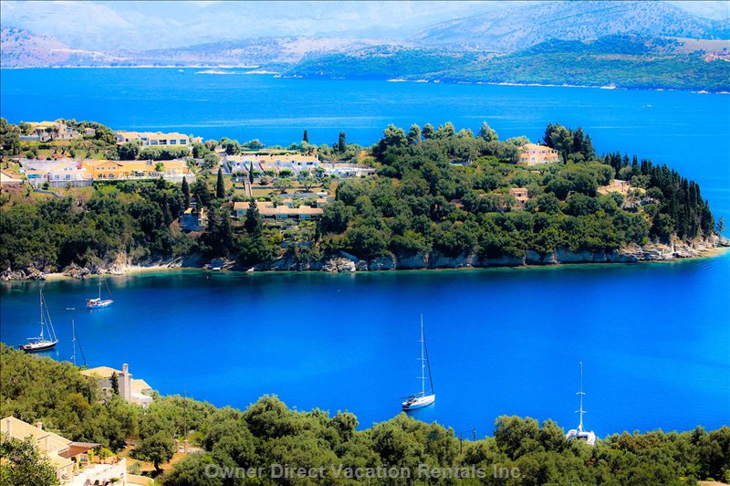 vacation rentals greece ionian islands corfu