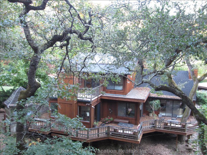  vacation rentals united states california novato  oak forest rd 