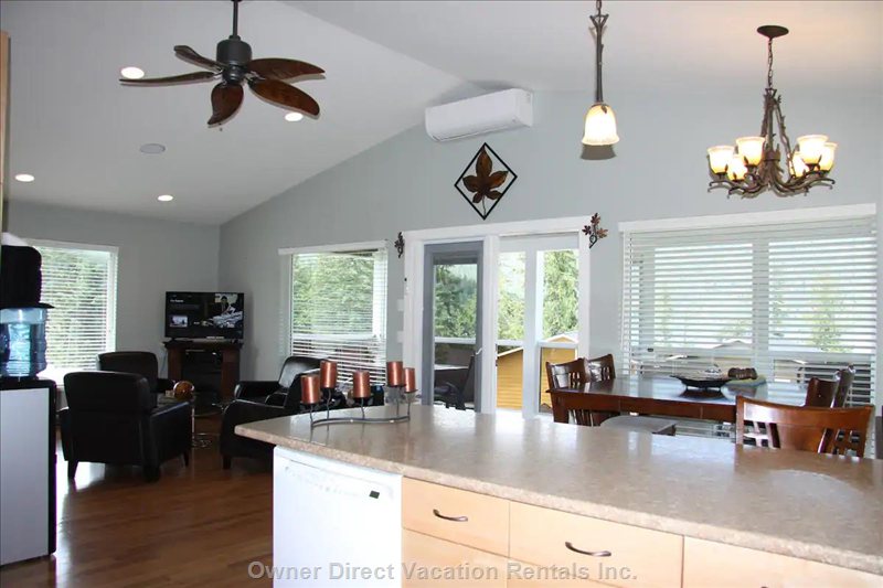  vacation rentals canada british columbia swansea point  swanson place 
