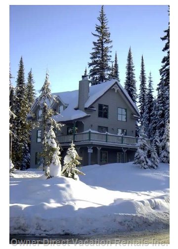  vacation rentals canada british columbia vernon  silver queen drive  