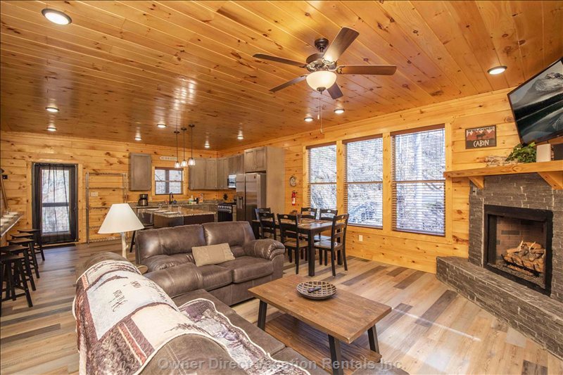  vacation rentals united states tennessee sevierville  cabin creek way 