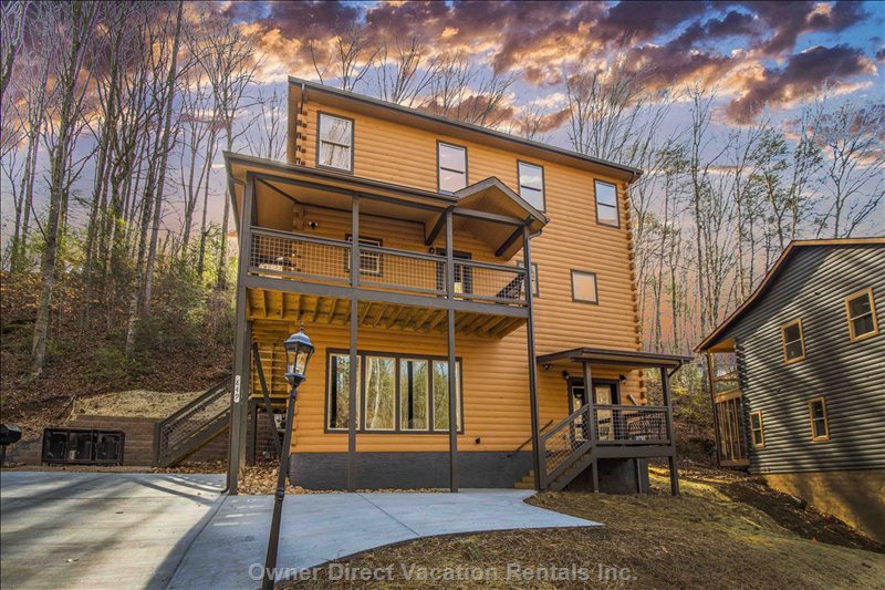  vacation rentals united states tennessee sevierville  cabin creek way 