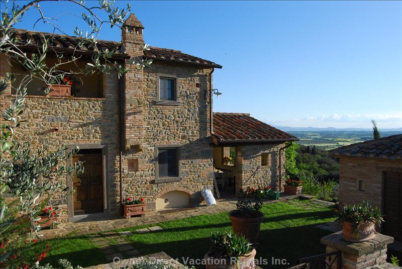 vacation rentals italy toscana cortona