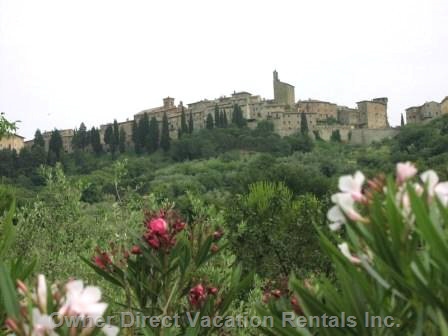 3-Bedroom viilla nestled against the Etruscan walls surrounding the town of Panicale, ID#103064