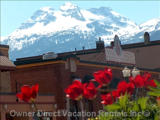 Downtown Revelstoke in the spring, ID#106256