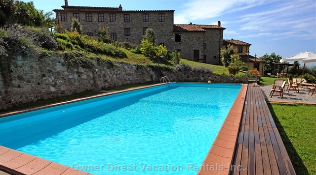 4-Bedroom apartment ideally situated on the hills above the famous town of Lucca, ID#201472