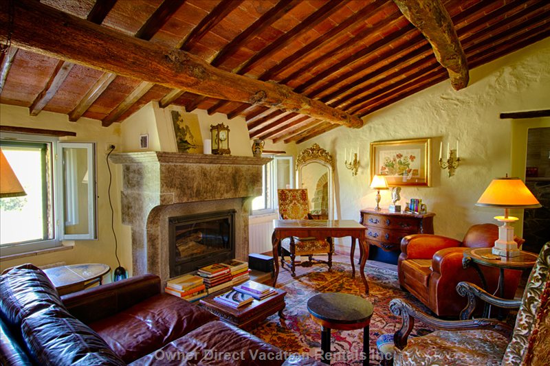 1500's stone farmhouse perfectly situated in the middle of olive groves and rolling Chianti classico vineyards, ID#206025